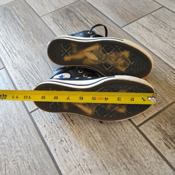 Rare Genuine Leather Converse All Star Chuck Taylor Sailor Jerry Shoes - Men's 4 - Picture 11 of 16